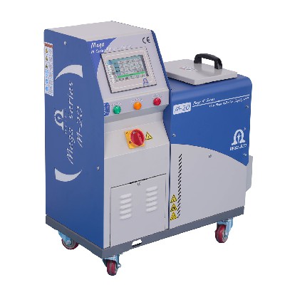 Mega 高容量高精度計量泵觸膜控制熱熔膠機